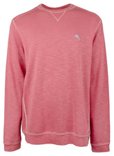 Tommy Bahama Men's Big & Tall Tobago Bay Crewneck Sweatshirt New Red Sail 4XB